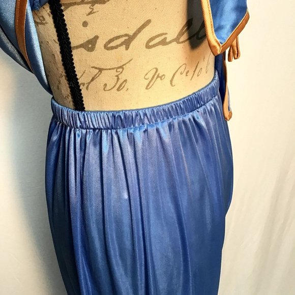 Satin, "Vintage Look", 2-PC Pajamas - Picture 12 of 12